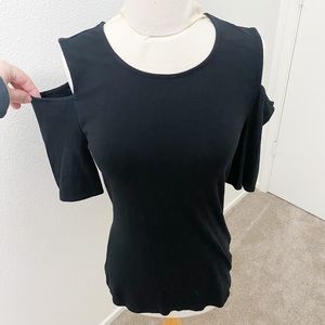 Express Cold Shoulder Top
